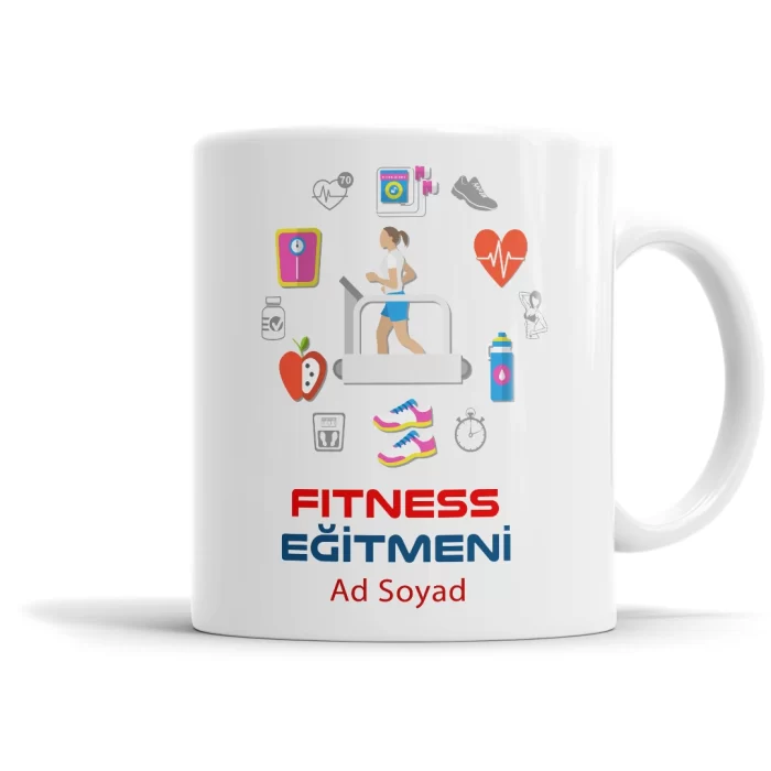 fitness eğitmeni kupa bardak