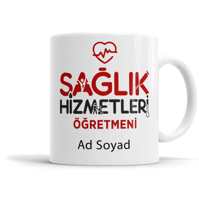 Sağlık Hizmetleri Öğretmeni Kupa Bardak